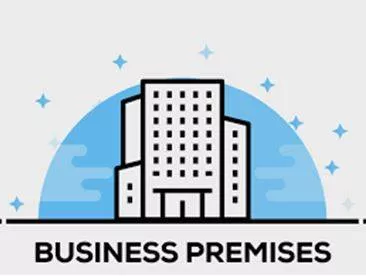 Premises - A house or building, together with its land and outbuildings, occupied by a business or considered in an official context. (घर) 