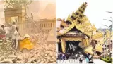 Myanmar earthquake  photos  video show devastation as mosque and mahamuni pagoda collapse after strong tremors