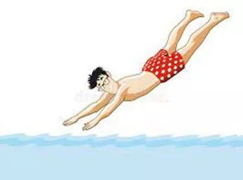 Plunge - Jump or dive quickly and energetically. (कूद पड़े)