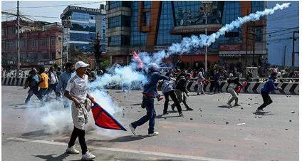Nepali pm oli holds former king responsible for last week’s violence