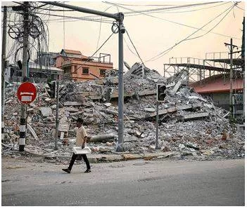 Week after massive earthquake  focus shifts to humanitarian crisis in myanmar