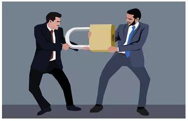 Contention - Heated disagreement.