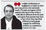 Beware of child traffickers  top court cautions parents 