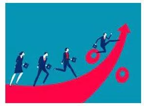 Pursuing - Follow or chase (someone or something). (पीछा करना)