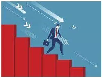 Recession - A period of temporary economic decline during which trade and industrial activity are reduced, generally identified by a fall in GDP in two successive quarters. (मंदी)
