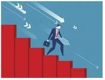 Recession - A period of temporary economic decline during which trade and industrial activity are reduced, generally identified by a fall in GDP in two successive quarters. (मंदी)
