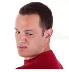 Contempt - The feeling that a person or a thing is worthless or beneath consideration.