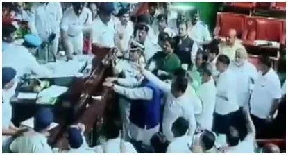 Bjp petitions karnataka guv seeking revocation of suspension of 18 mlas from assembly