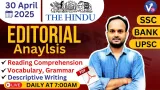 The hindu newspaper today with practice questions
