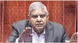 Institutions have respective roles  should not infringe on each other  jagdeep dhankhar