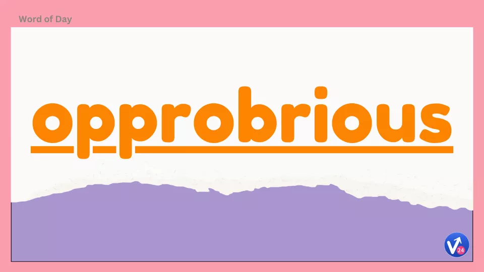 Opprobrious