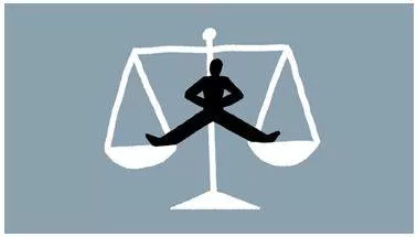 Moderate - Make or become less extreme, intense, rigorous, or violent. (घटाना) 