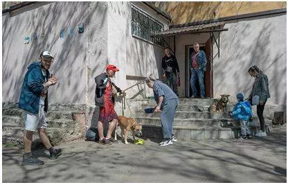 A ukrainian haven for social outcasts remains resilient as russian troops close in
