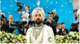 Diljit dosanjh makes much awaited debut at met gala 2025  represents his culture in a regal ‘maharaja look’