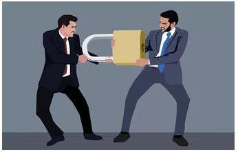 Contended - Heated disagreement. (विवाद) 