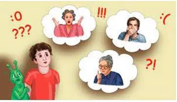Expresses - To show something such as a feeling or an opinion by words or actions (व्यक्त) 