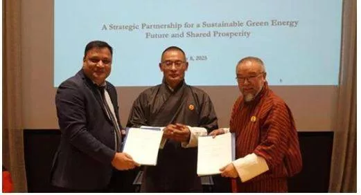 Bhutan signs mou with adani group for 5 000 mw hydropower projects