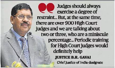 No compromise if somebody hurts dignity of court  says justice gavai