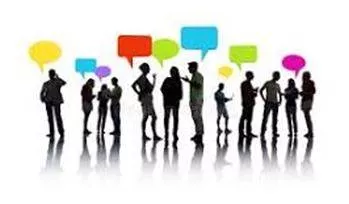 Interaction - Act in such a way as to have an effect on each other. (बातचीत)