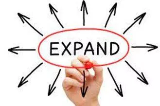 Expanding - To become or to make something bigger.