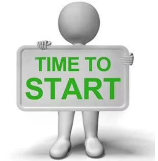 Commencing - To begin or start something.