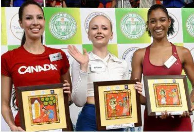 Miss estonia bags gold at miss world 2025 sports challenge in hyderabad