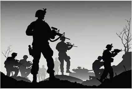 Detached - A group of soldiers who are separated from the main group in order to perform a particular duty.