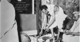 Rare 1969 photo of bengaluru's chinnaswamy stadium foundation ceremony goes viral