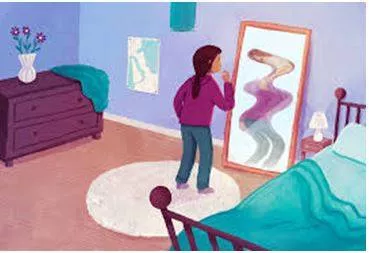 Distorted - A change to the intended or true meaning of something. (विकृति)