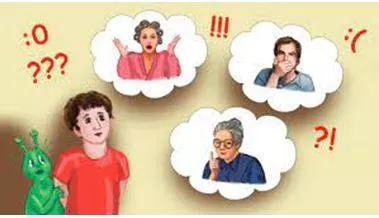 Expressed - To show something such as a feeling or an opinion by words or actions (व्यक्त) 