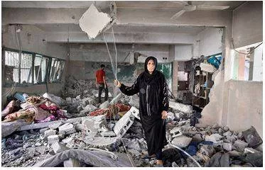Israel’s new gaza strikes kill 52  including 36 in a shelter