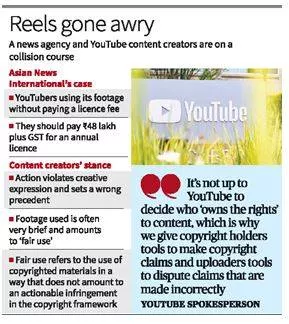 Youtube channels irked as news agency demands licence fee for content 
