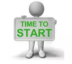 Commencing - To begin or start something.