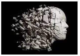 Fragmented - Break or cause to break into fragments.