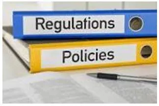 Regulated - A rule or directive made and maintained by an authority.