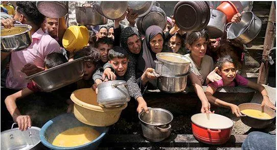 100% of gazans at risk of famine  warns un agency