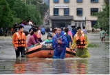 Rain batters northeast india  lakhs affected 