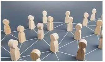 Associated - Connected with something else. (संबंधित)