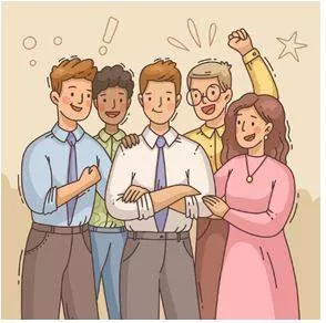 Congregated - To come together in a group or crowd, often for a specific purpose.