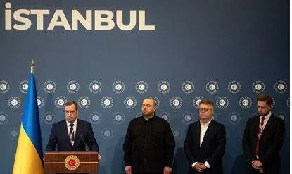 In istanbul  russia and ukraine talk peace but are still far apart on truce