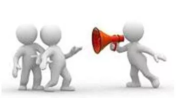Assertion - State a fact or belief confidently and forcefully. (जोर देना) 