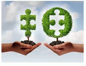 Affiliated - Connected with or controlled by a group or organization. (संबद्ध)