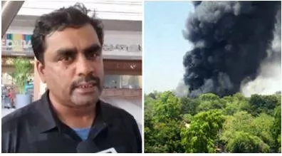 'saw smoke in the…'  eyewitness at ahmedabad airport describes air india crash