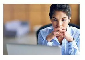 Concerned - Worried, troubled, or anxious about something. (चिंतित)