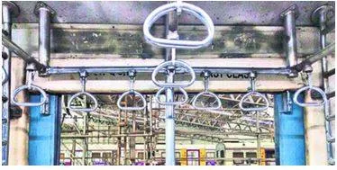 Hold tight  mumbai central railways to make footboard travel safer