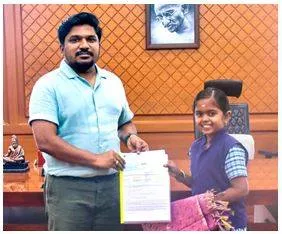 Beating all odds  girl from t n  govt  school cracks jee  gets into iit bombay