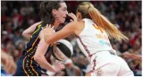 Who is jacy sheldon  sun guard who poked caitlin clerk's eye