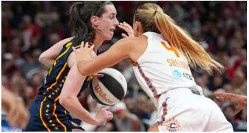 Who is jacy sheldon  sun guard who poked caitlin clerk's eye