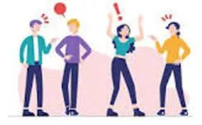 Conflict - A serious disagreement or argument, typically a protracted one. (टकराव) 
