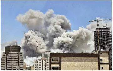 Israel strikes iran guards sites  evin prison in tehran and fordo facility
